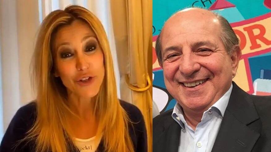 Gf Vip, Adriana Volpe trema: Giancarlo Magalli entra nella Casa?