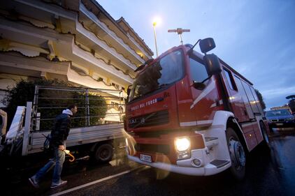 L'intervento dei Vigili del Fuoco 1