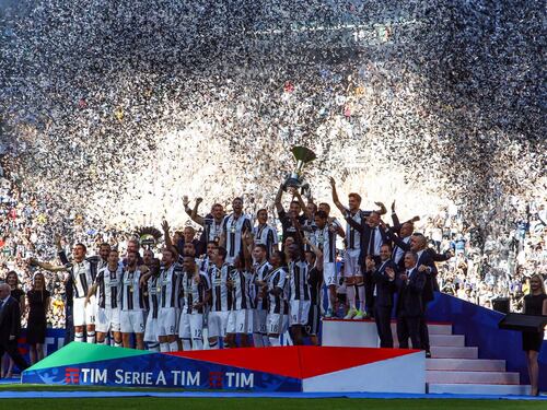 La Juventus è campione d'Italia