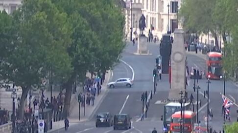 Auto contro i cancelli di Downing Street: un arresto a Londra