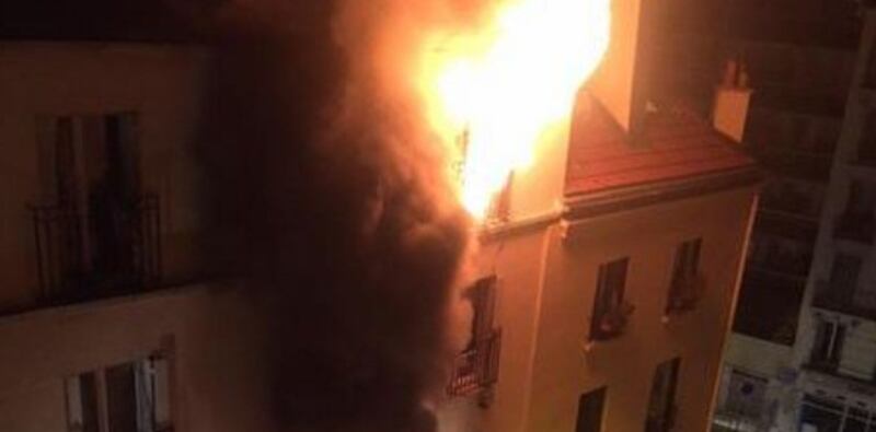 Parigi, maxi incendio 1