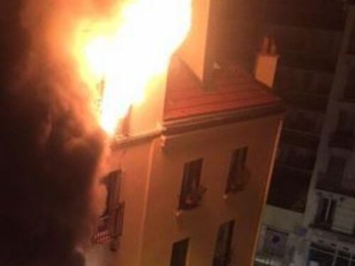 Parigi, maxi incendio