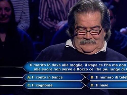 "Rocco ce l'ha più lungo di Gerry". Imbarazzo in studio per Scotti