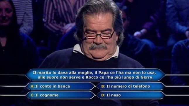 "Rocco ce l'ha più lungo di Gerry". Imbarazzo in studio per Scotti