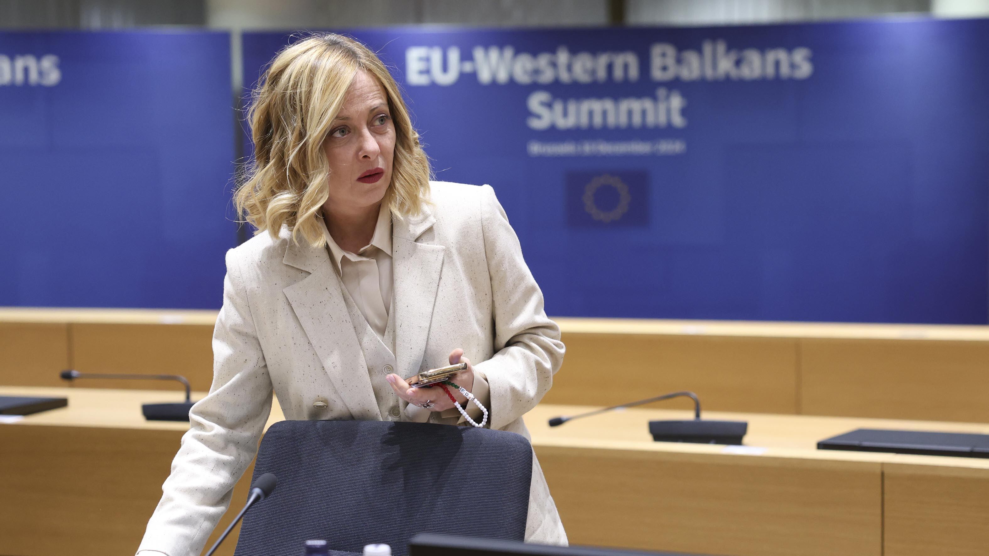 Migranti, con Consiglio Ue Meloni rilancia il "modello Albania"