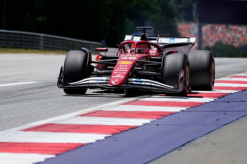 F1 Austria FP3 Leclerc