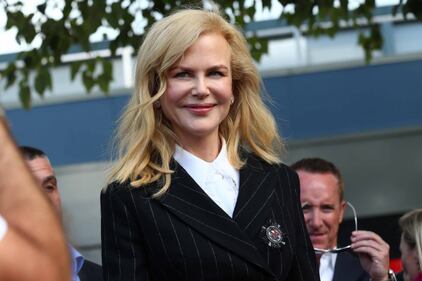 Gp Australia, Kidman in visita ai box Ferrari 5