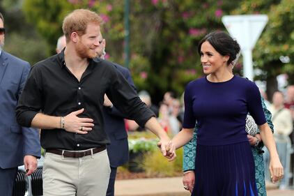 Meghan Markle e il Principe Harry superstar del Royal Tour: foto 6