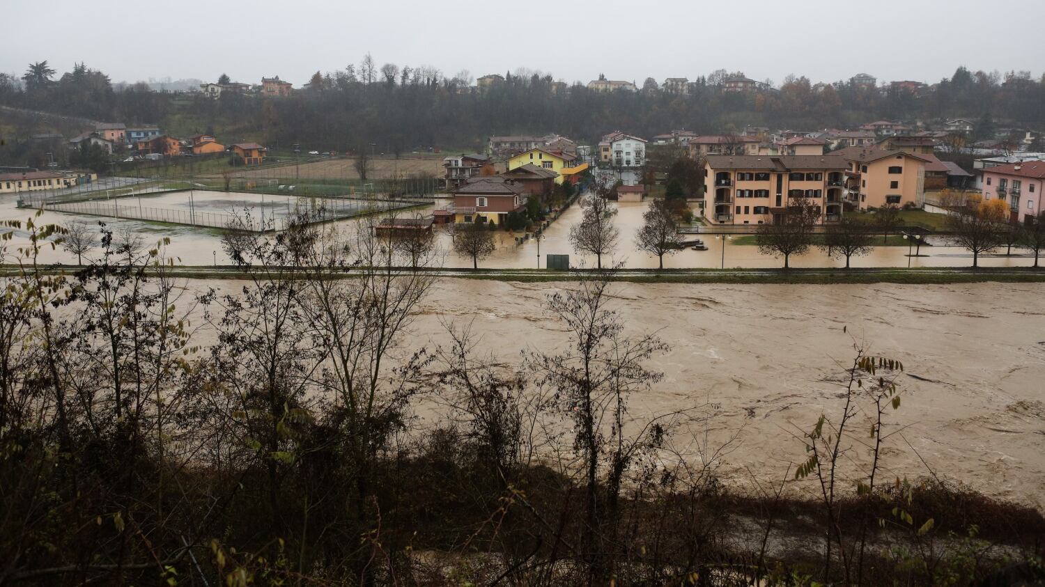Maltempo, allerta rossa in Piemonte e Liguria