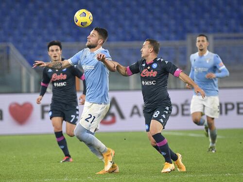 È una Lazio show: il Napoli "spuntato" cade ancora