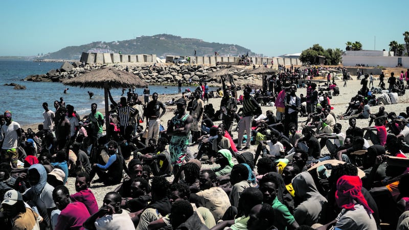 L’“assedio” dei clandestini a Ceuta