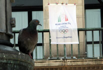 Il logo delle olimpiadi invernali Milano Cortina 4