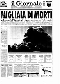 "Migliaia di morti": il ricordo dell'11 settembre 2001 nelle prime pagine dei giornali di tutto il mondo 15