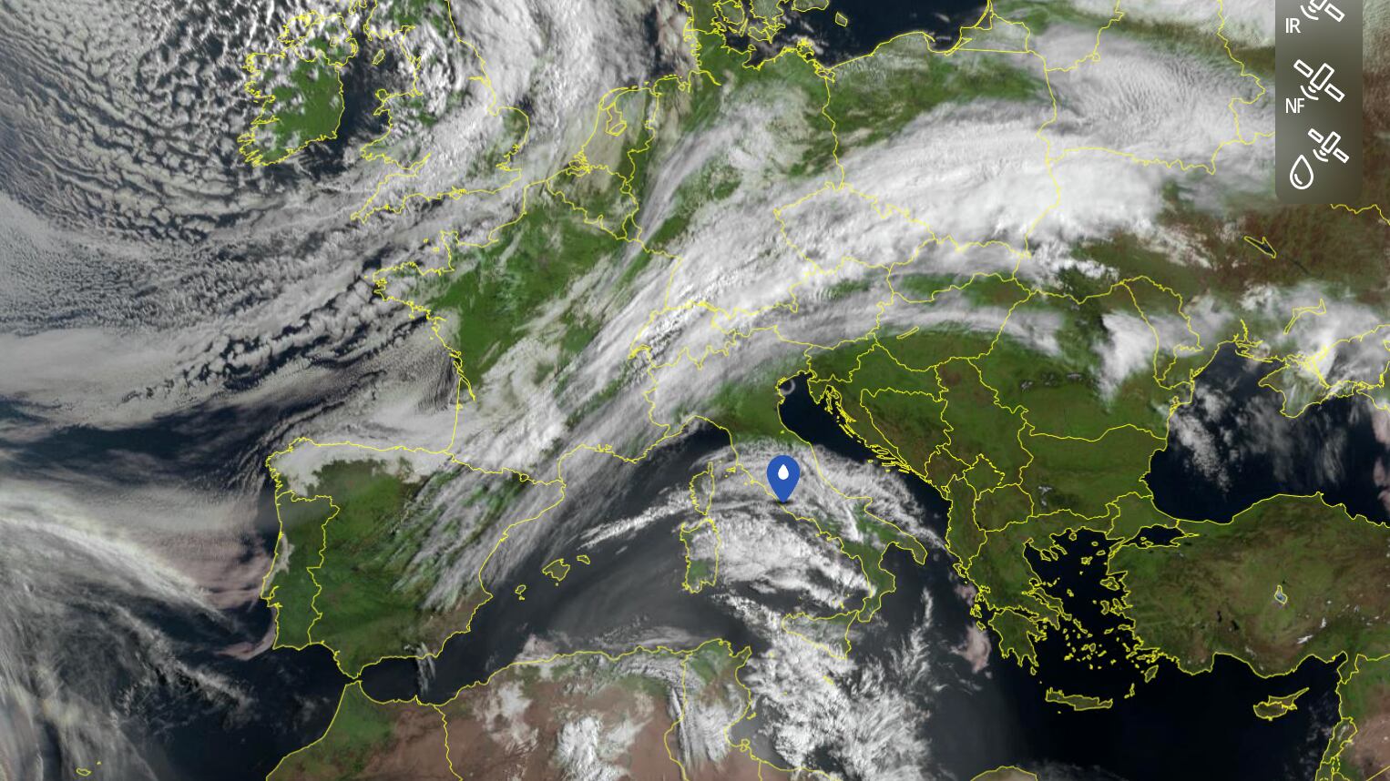Meteo, arriva l’aria fredda: temporali, neve e 15°C in meno