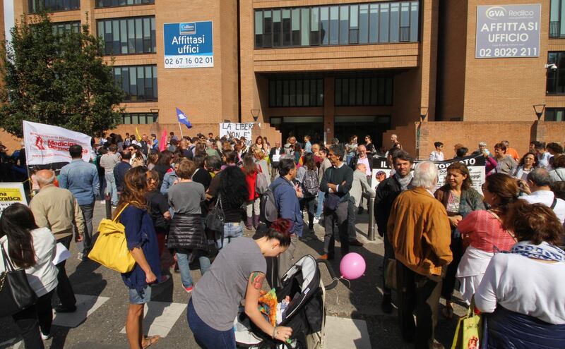 Vaccini, la manifestazione delle mamme no-vax 5