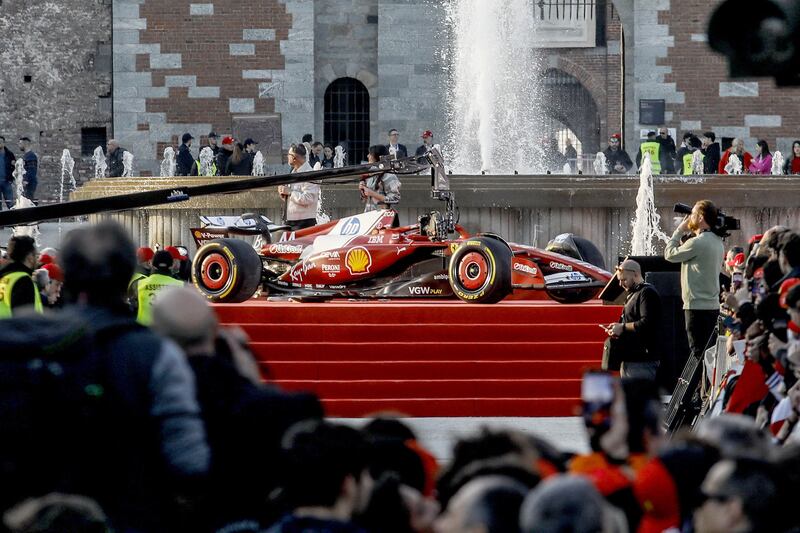 Battesimo milanese per le Ferrari 1