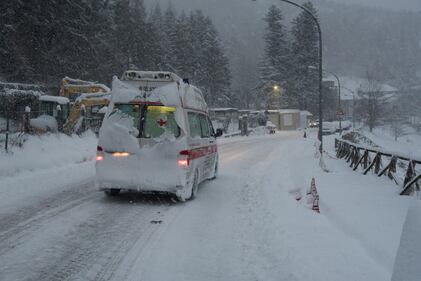 Maltempo, la neve nelle zone terremotate 5