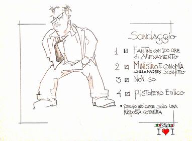La vignetta del giorno - Ministro Economia o fantino stanco? 1