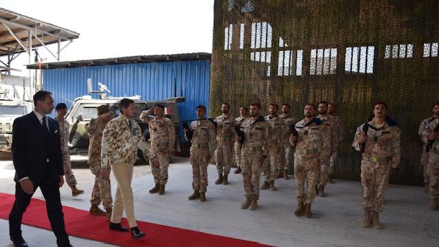 La visita di una delegazione della Difesa italiana nel Corno d'Africa