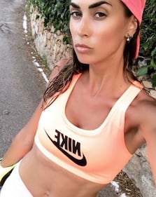 Melissa Satta, bagno sexy su Instagram 4