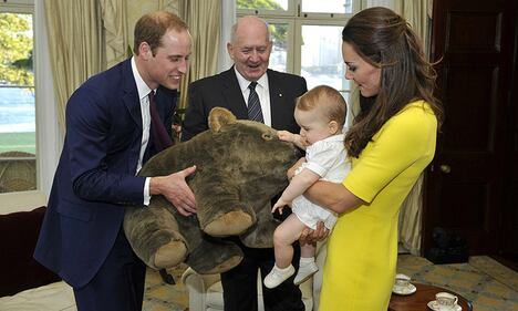 I Principi George e Charlotte in foto 8