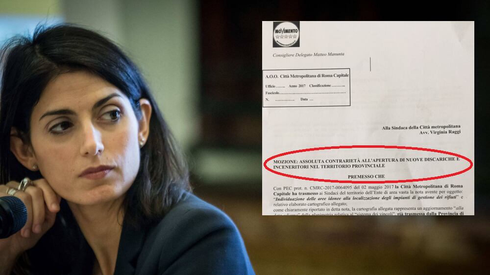 Se ora sui rifiuti il M5S fa opposizione a Raggi