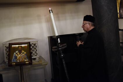 Così le chiese ortodosse celebrano l'Epifania a Istanbul 14