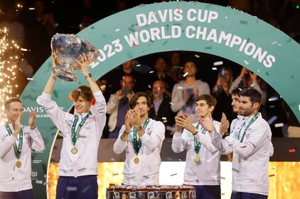 L'Italia conquista la Coppa Davis: le immagini più belle della vittoria contro l'Australia 4