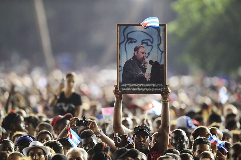 L'ultimo saluto a Fidel Castro a Santiago 4