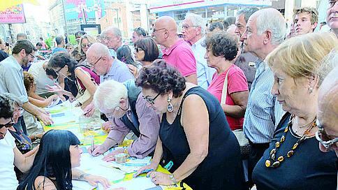 Giustizia giusta, domani i banchetti per firmare