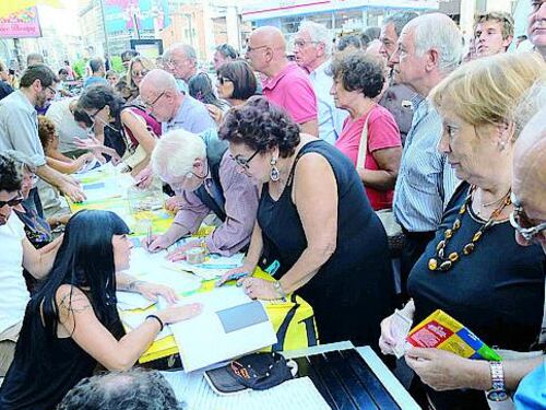 Giustizia giusta, domani i banchetti per firmare