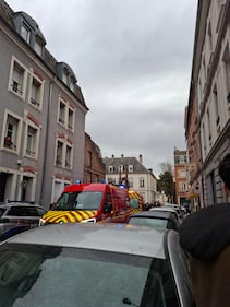 Attentato a Mulhouse (Francia): le immagini 9