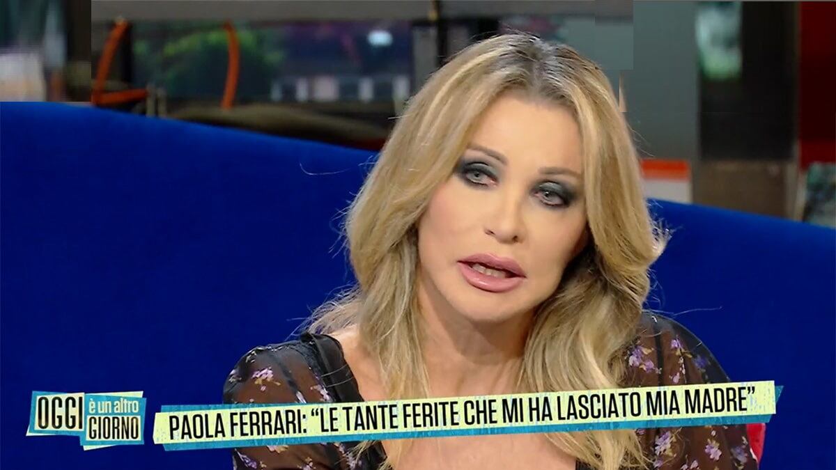 "Mia madre ha cercato di uccidermi più volte". La confessione choc di Paola Ferrari