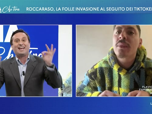 “Viene qui a farsi i ca**i suoi”. Lite in diretta tra Parenzo e il tiktoker napoletano