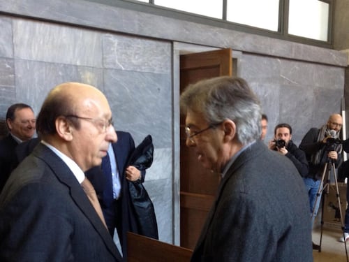 Moggi sulla stretta di mano a Moratti: "Mi sono lavato subito"