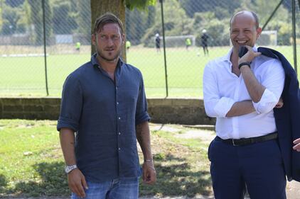 Francesco Totti e l'inizio della sua nuova vita da dirigente 1