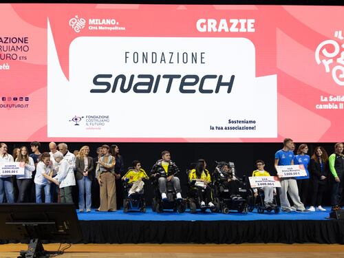 Fondazione Snaitech, premio all'associazione Asd Disabili Lombardia
