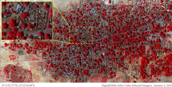 Nigeria, il satellite mostra l'orrore di Boko Haram: quasi 4mila strutture rase al suolo 2