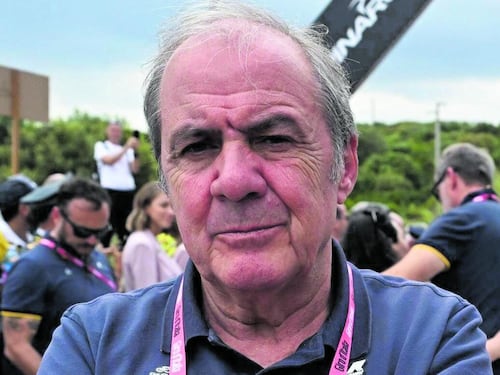 "Dal Rosa alle rose nel giardino... Il mio grande Giro adesso è finito lì"
