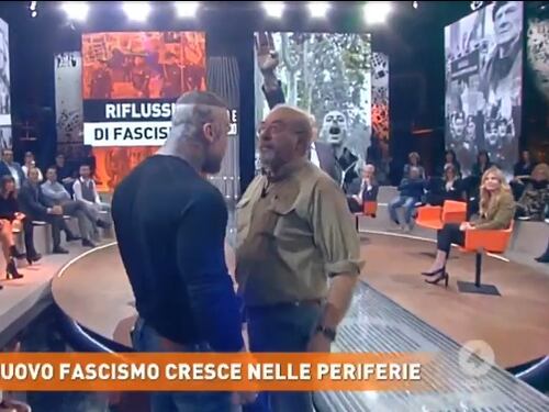 "Ti strappo in due eh...". Ecco il dietro le quinte della lite Brasile-Vauro