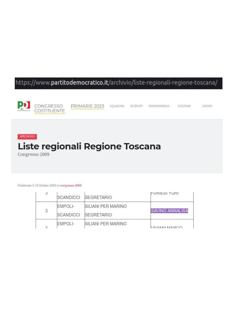 Annalisa Savino pd