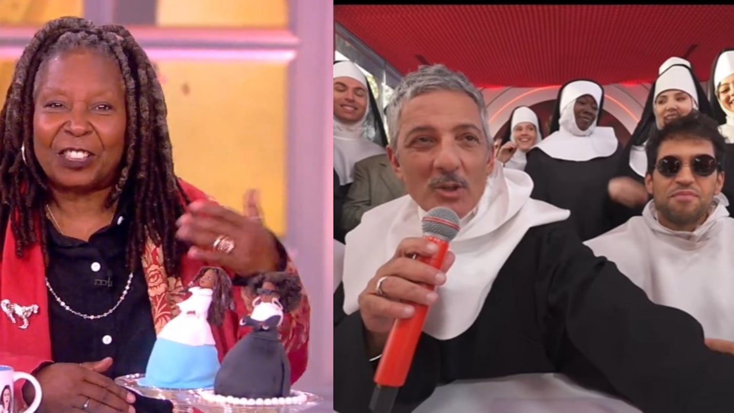 "Guardate cosa è successo". Perché Whoopi Goldberg ringrazia Fiorello