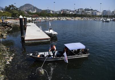 Immondizia sui luoghi dalle gare. Ecco l'altra Rio 9