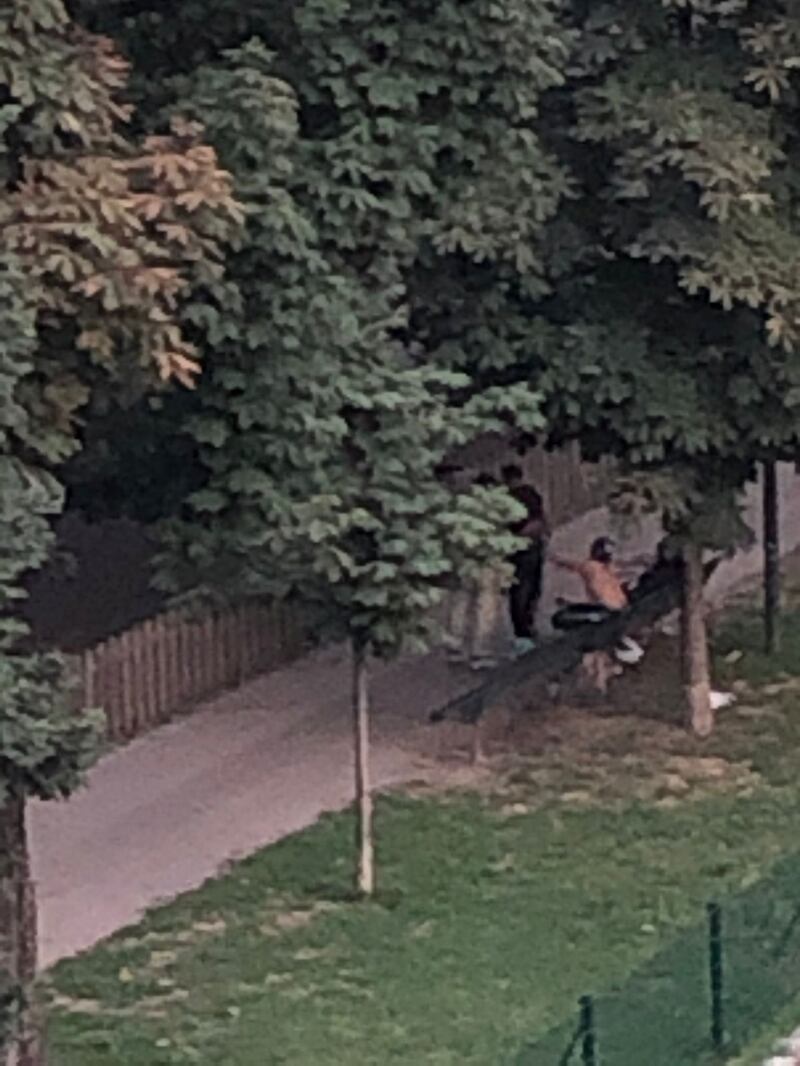 Degrado al Parco Trotter di Milano 2
