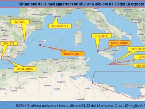 Ora il mare è libero dalle Ong. Nessuna nave di fronte alla Libia