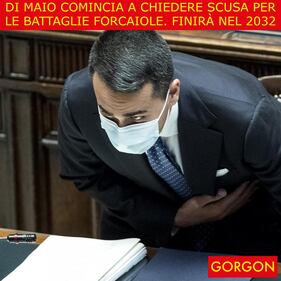 Ecco la satira del giorno. Di Maio chiede scusa 1