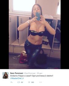 Sara Tommasi in versione Eyes Wide Shut 7