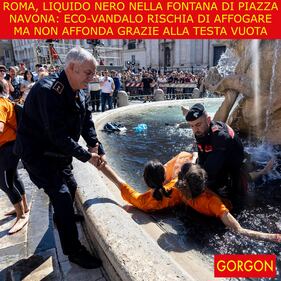 La satira del giorno. Eco-vandalo rischia la vita 1