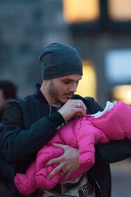 Wanda Nara e Icardi, teneri genitori a Milano 5