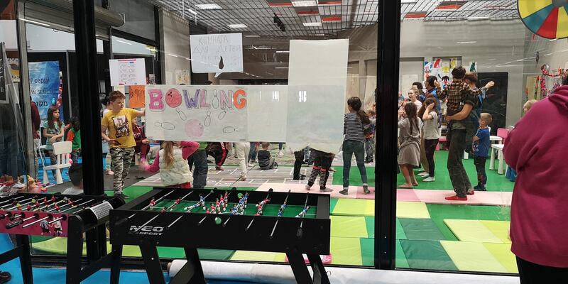 Fiera di Varsavia area giochi